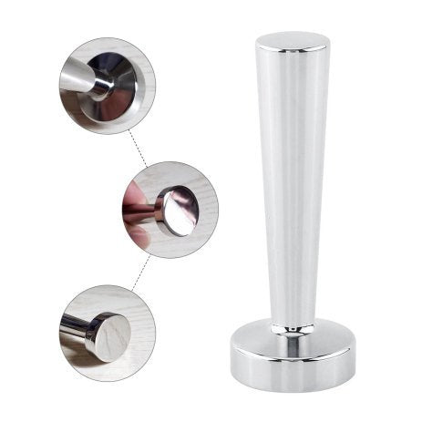 Kit Prensador de Café para Nespresso Máquina de Café de Acero Inoxidable + Cápsula Recargable de Máquina Café Nespresso en Acero Inoxidable + Cuchara de Medición