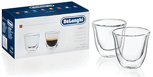 Delonghi 5513214591 Vasos para Café Espresso, 60 ml