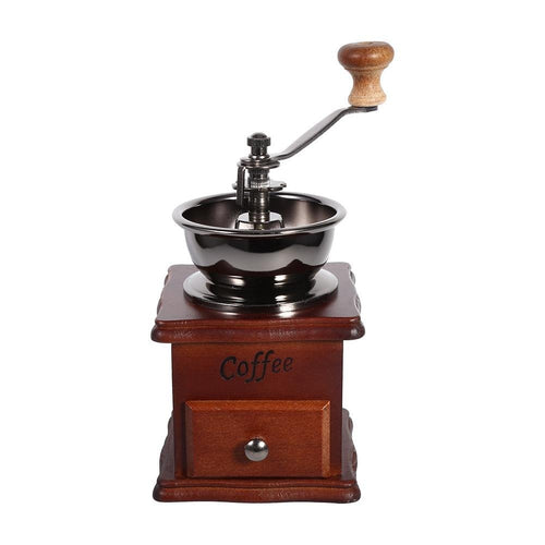 Molinillo Manual de Café,Mini Molino de Café Compacto del Café Molino Retro del Café de Deign para Haba del Espresso con Cajón