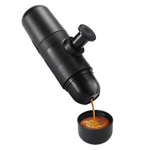 Máquina de café manual portátil con presión para hacer café espresso portátil para viajes de camping Hogar y oficina al aire libre