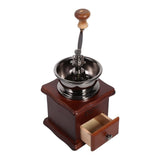 Molinillo Manual de Café,Mini Molino de Café Compacto del Café Molino Retro del Café de Deign para Haba del Espresso con Cajón