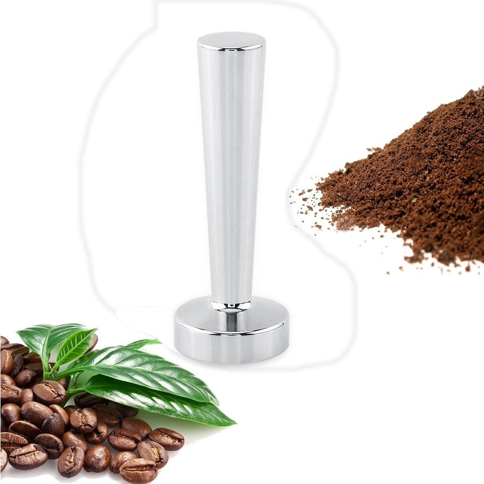 Kit Prensador de Café para Nespresso Máquina de Café de Acero Inoxidable + Cápsula Recargable de Máquina Café Nespresso en Acero Inoxidable + Cuchara de Medición