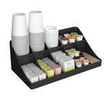 Mind Reader 11 - Organizador de condimentos, 11 Compartimentos, Negro, A, 1