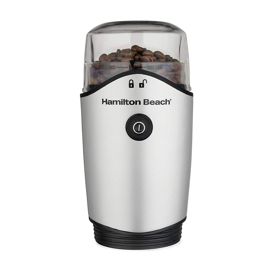 Hamilton Beach 80350R Molino para Café, Color Plata