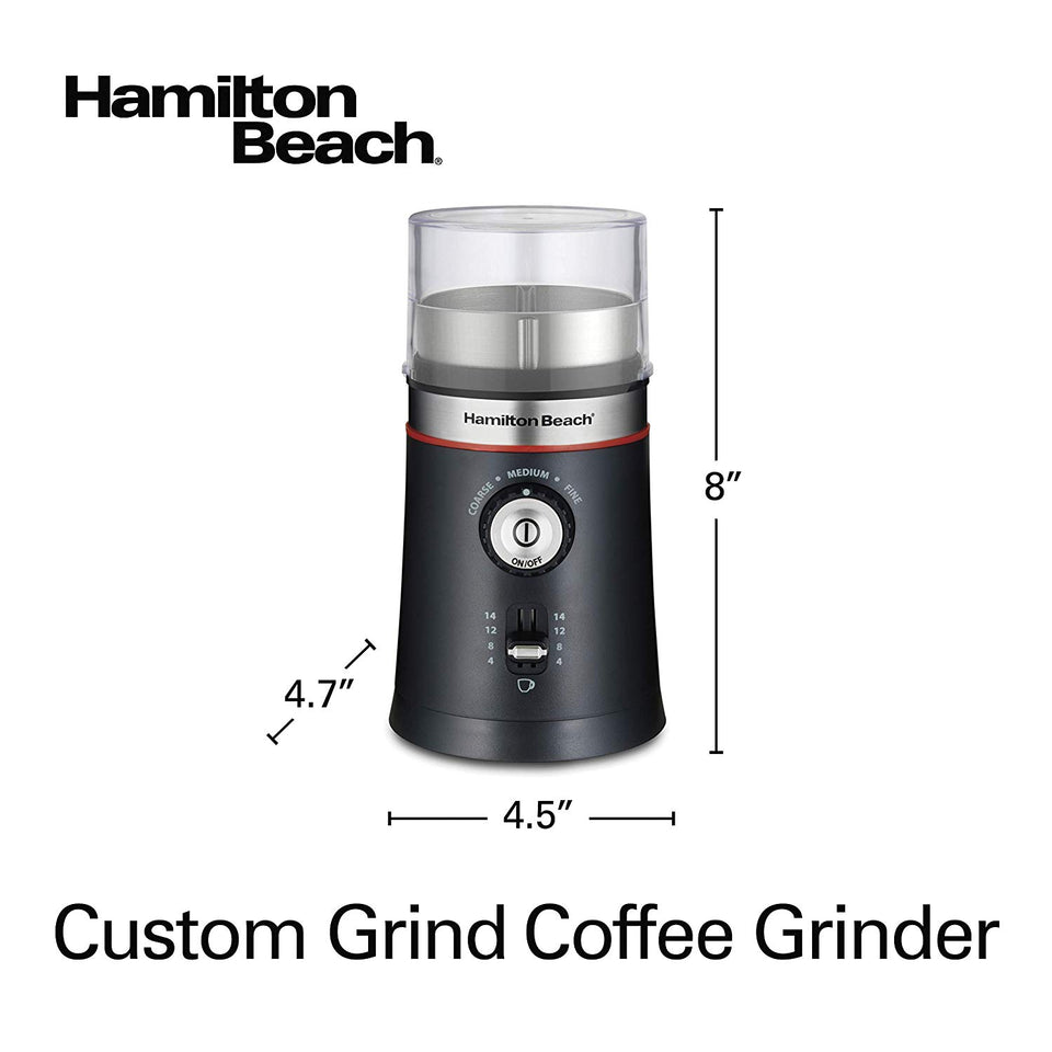 Hamilton Beach 80393 Custom Grind Molino de café