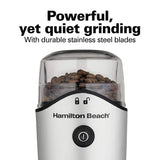 Hamilton Beach 80350R Molino para Café, Color Plata