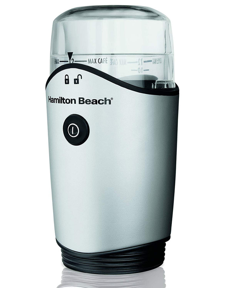 Hamilton Beach 80350R Molino para Café, Color Plata