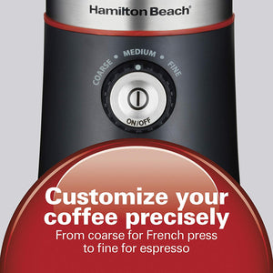 Hamilton Beach 80393 Custom Grind Molino de café