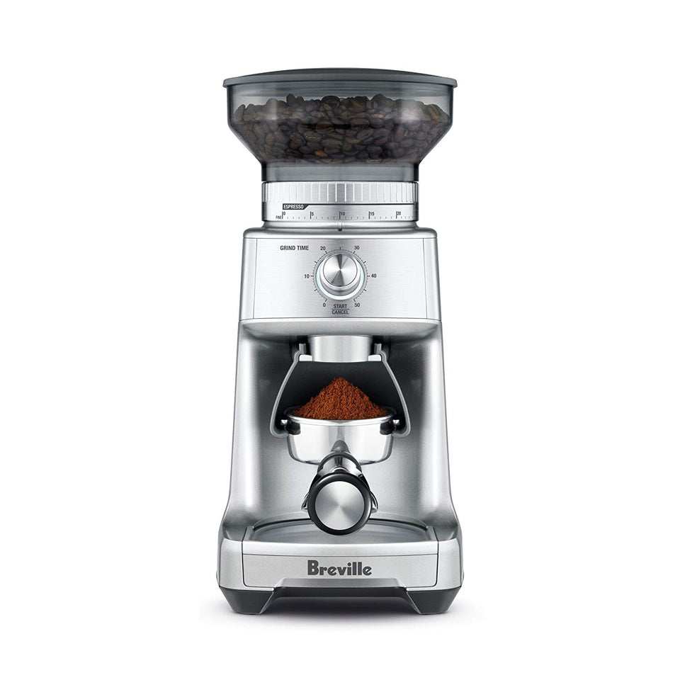 Breville BCG600SIL Burr grinder Negro, Plata - Molinillo de café (220-240)