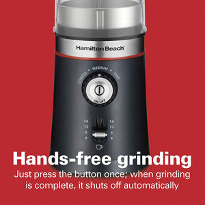 Hamilton Beach 80393 Custom Grind Molino de café