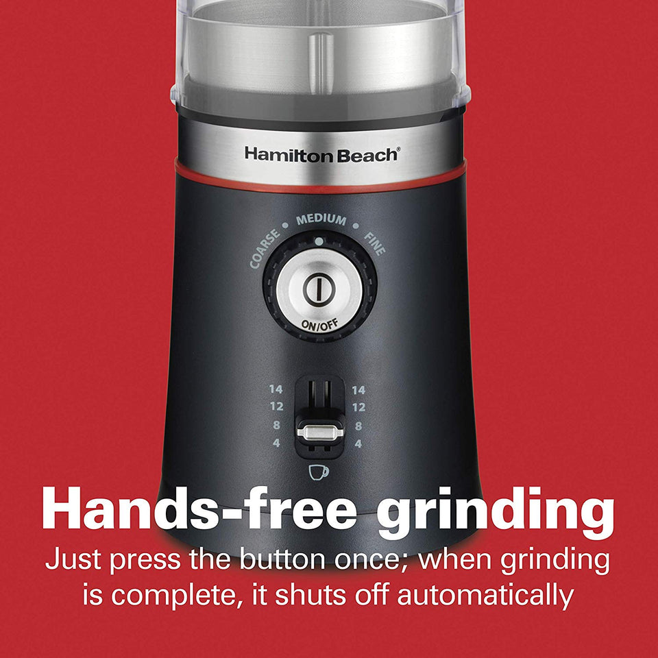 Hamilton Beach 80393 Custom Grind Molino de café