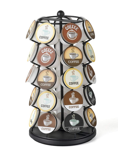 K-Cup Carousel - Vaso para 35 K-Cup, color negro