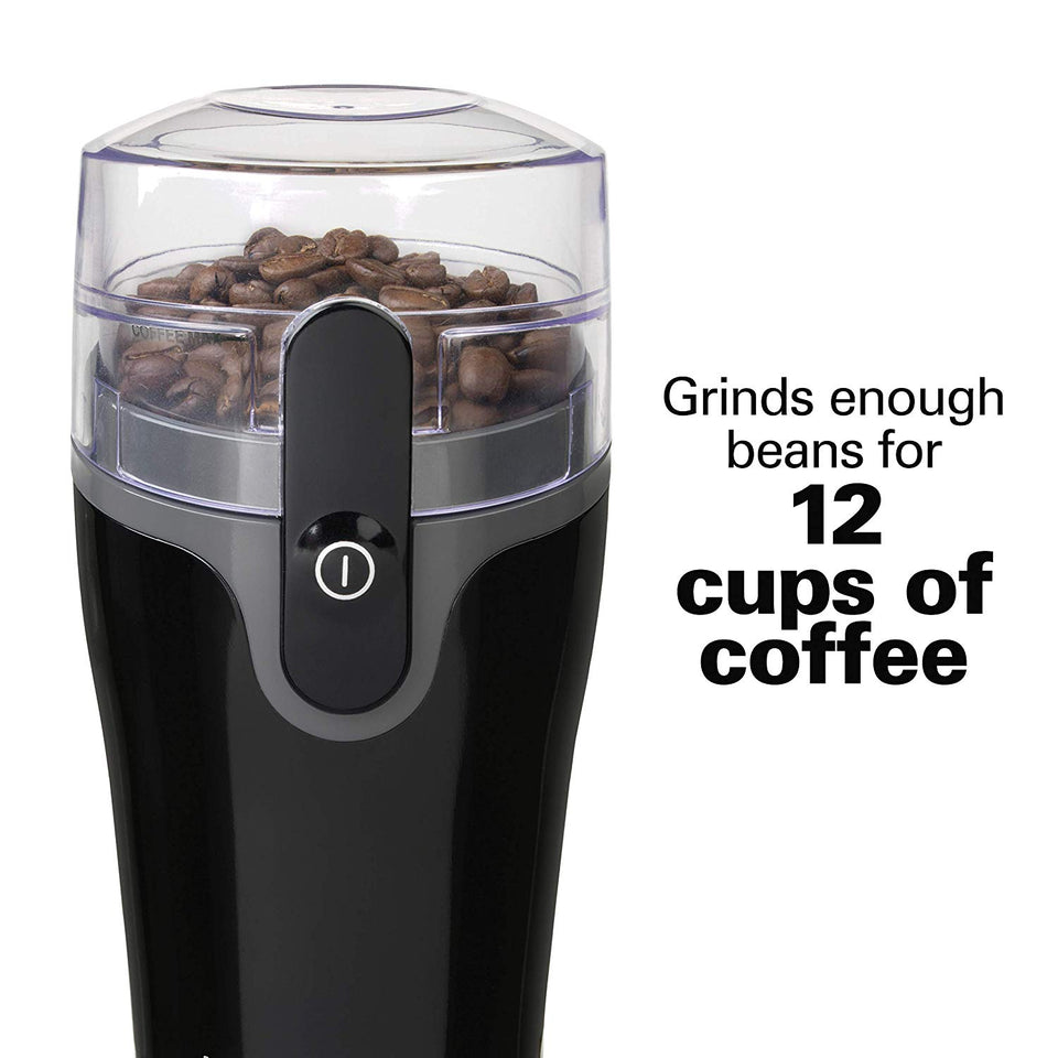 Hamilton Beach 80335R Fresh-Grind - Molinillo de café, color negro
